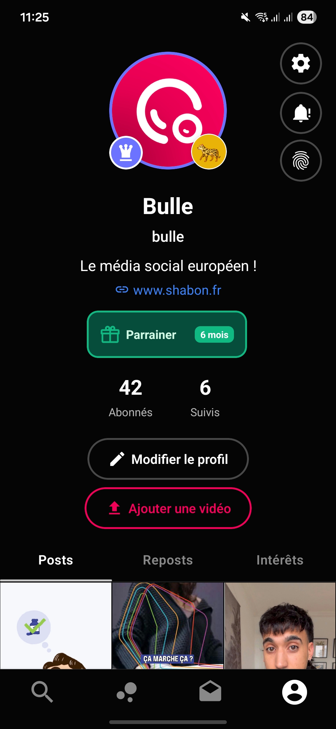 Profil Bulle